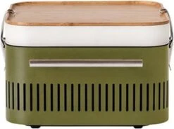 Charbon De Bois Everdure Cube - Avec Compartiment De Rangement Et Plan De Travail - Aluminium / Bois / Acier Inoxydable - Vert 11 Charbon De Bois Everdure Cube - Avec Compartiment De Rangement Et Plan De Travail - Aluminium / Bois / Acier Inoxydable - Vert -Cuisine Fournitures Magasin 1200x895 1