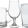 Set De Verres à Verres à Bière Secret De Gourmet - Verres à Pinte/chopes à Bière/verres à Bière Sur Pied - 12x Pièces