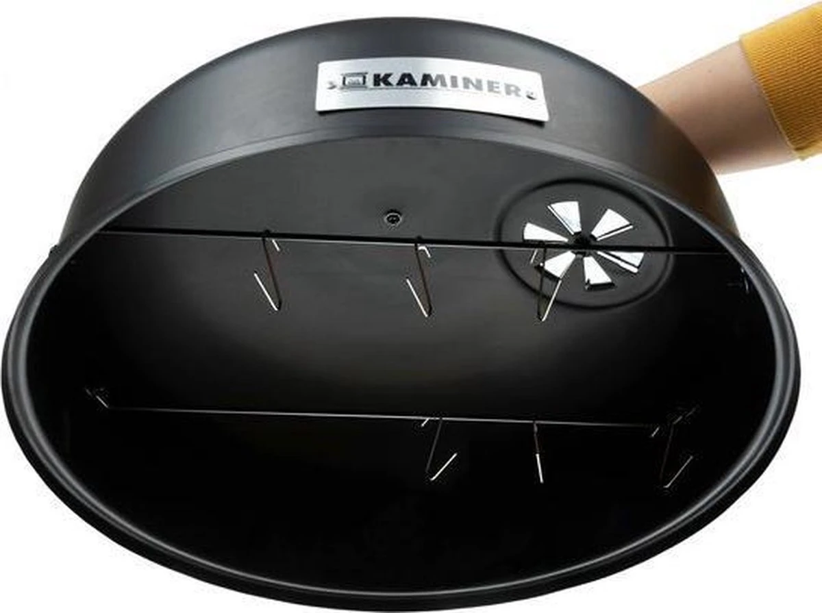 Barbecue Fumeur - BBQ Charbon De Bois - Fumeur Barbecue - Fumeur Barbecue - Fumeur - Four à Grill - Fumeur à Grill - Barbecue De Jardin 3en1 - Fumeur Barbecue - Fumeur Barbecook XL - Couvercle Avec Thermomètre - Zwart - 45x80cm 5 Barbecue Fumeur - BBQ Charbon De Bois - Fumeur Barbecue - Fumeur Barbecue - Fumeur - Four à Grill - Fumeur à Grill - Barbecue De Jardin 3en1 - Fumeur Barbecue - Fumeur Barbecook XL - Couvercle Avec Thermomètre - Zwart - 45x80cm – Image 5