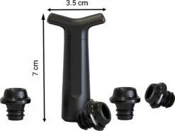 YUGN Pompe à Vide à Vin Bouchon à Vin - Bouchon à Vin Avec 4 Bouchons à Vin Sous Vide - Bouchon à Vin Avec Minuterie -Cuisine Fournitures Magasin 1200x898 10