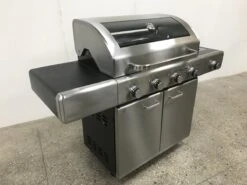 Paralux - Barbecue à Gaz 4 Brûleurs - Acier Inoxydable Avec Grilles En Fonte - Incl. Brûleur Latéral Et Plaque De Cuisson En Fonte -Cuisine Fournitures Magasin 1200x899 11