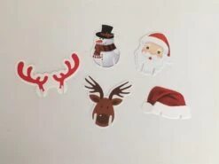 Noël - Décoration - Bonnet De Noel - Père Noël - Bonhomme De Neige - Renne - Glas à Vin - Verre - Fluut - Champagne - Décoration En Verre - 50 Pièces - Groot Paquet - Vin -Cuisine Fournitures Magasin 1200x899 24