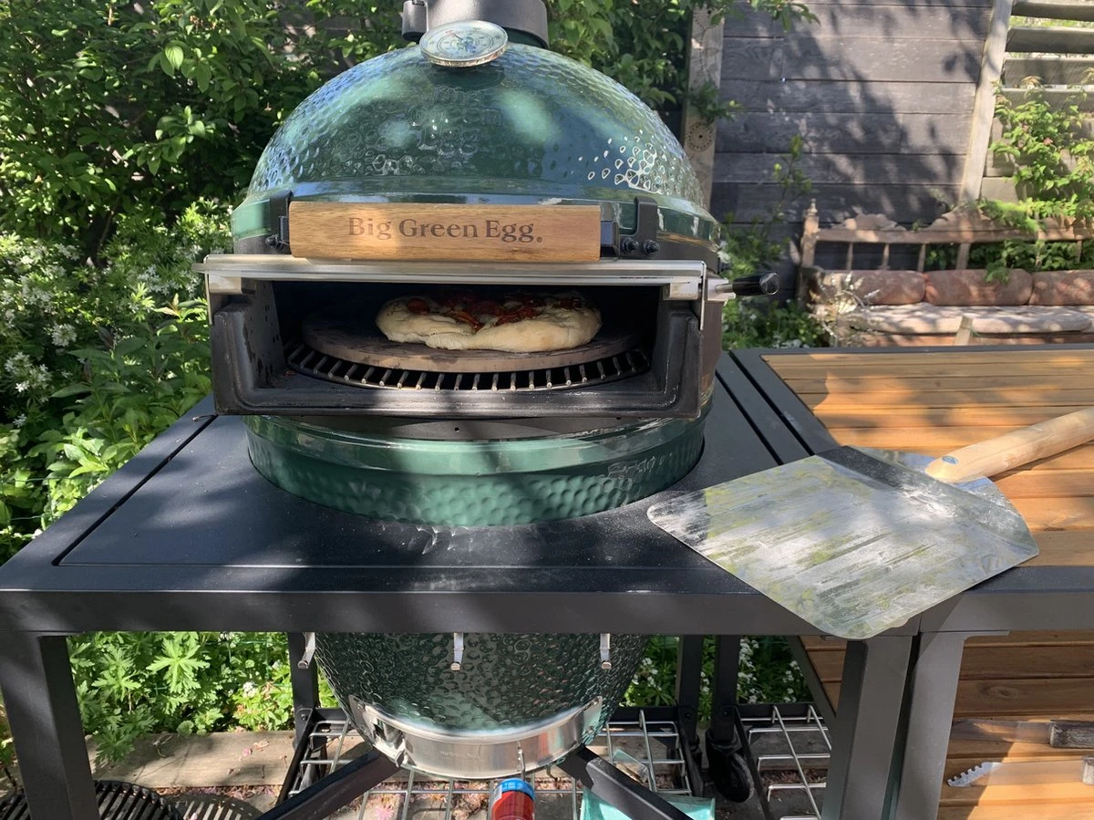 PiRO Original Large - Rôtissoire à Pizza - Rôtissoire - Four à Pizza - Pour Barbecue Kamado 7 PiRO Original Large - Rôtissoire à Pizza - Rôtissoire - Four à Pizza - Pour Barbecue Kamado – Image 7