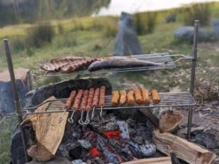 Grille De Grill Pliante En Acier Inoxydable Auspit 680 Mm X 330 Mm Avec Pince -Cuisine Fournitures Magasin 1200x900 249