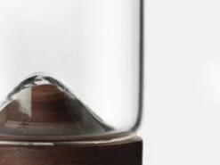 Verre à Whisky Aretica Sur Un Dessous De Verre En Bois - Verre à Whisky Avec Dessous De Verre - Marron - Coffret Cadeau - Emballage De Luxe -Cuisine Fournitures Magasin 1200x900 265