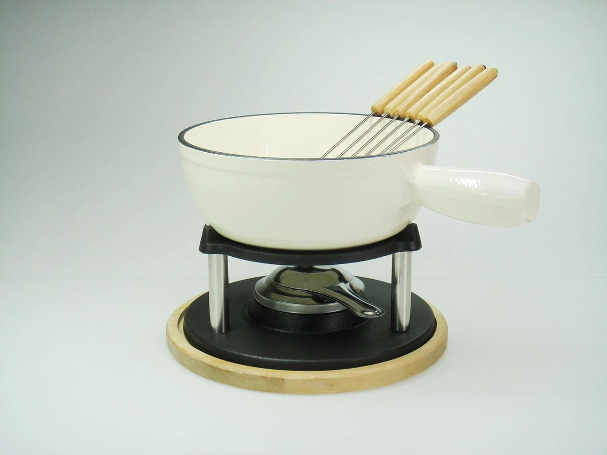 Relance à Fondue Relance - Fonte - Ø 22 Cm. - Fondue Au Fromage, Fondue à La Viande, Fondue Bouillon, Fondue Au Chocolat 3 Relance à Fondue Relance - Fonte - Ø 22 Cm. - Fondue Au Fromage, Fondue à La Viande, Fondue Bouillon, Fondue Au Chocolat – Image 3