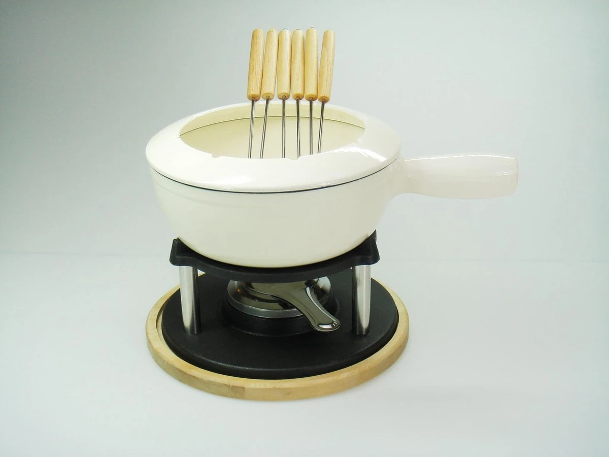 Relance à Fondue Relance - Fonte - Ø 22 Cm. - Fondue Au Fromage, Fondue à La Viande, Fondue Bouillon, Fondue Au Chocolat 4 Relance à Fondue Relance - Fonte - Ø 22 Cm. - Fondue Au Fromage, Fondue à La Viande, Fondue Bouillon, Fondue Au Chocolat – Image 4