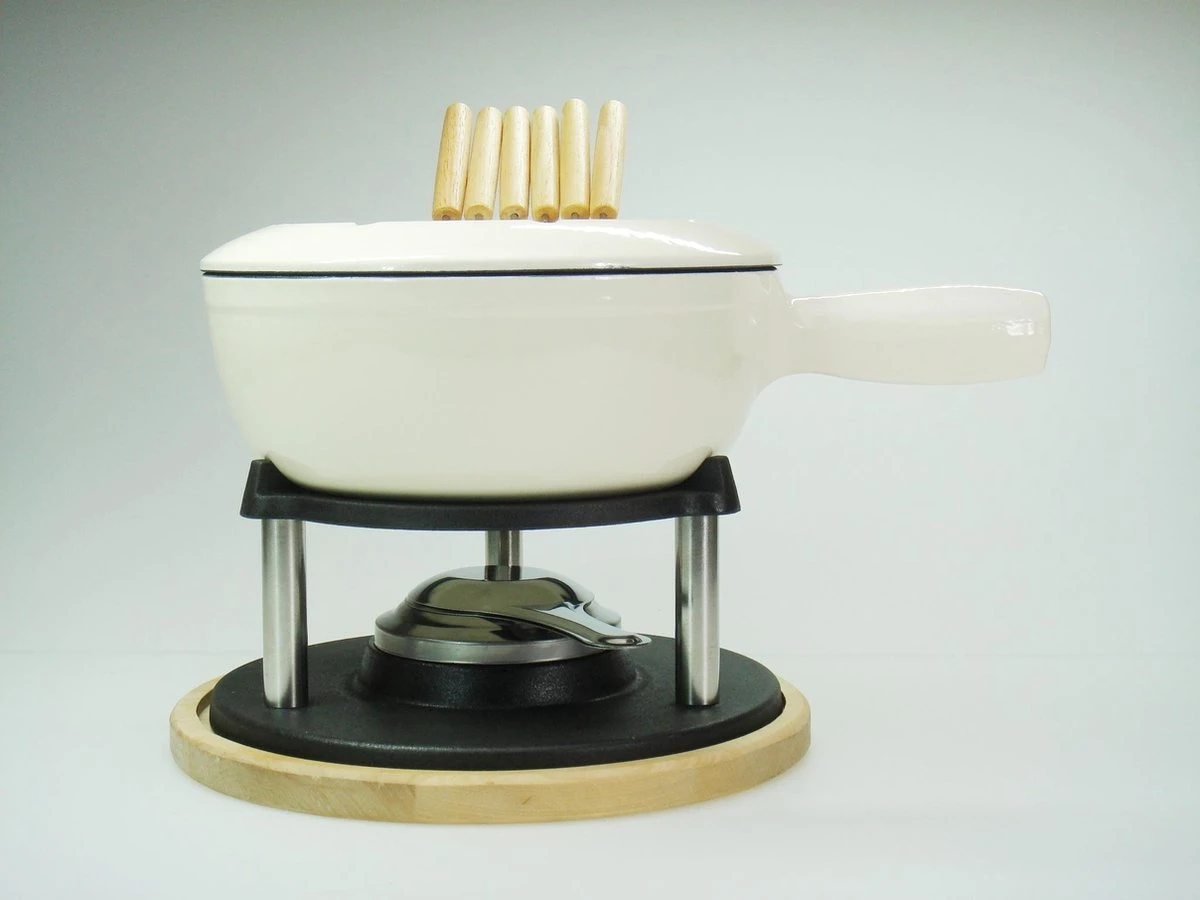 Relance à Fondue Relance - Fonte - Ø 22 Cm. - Fondue Au Fromage, Fondue à La Viande, Fondue Bouillon, Fondue Au Chocolat 5 Relance à Fondue Relance - Fonte - Ø 22 Cm. - Fondue Au Fromage, Fondue à La Viande, Fondue Bouillon, Fondue Au Chocolat – Image 5