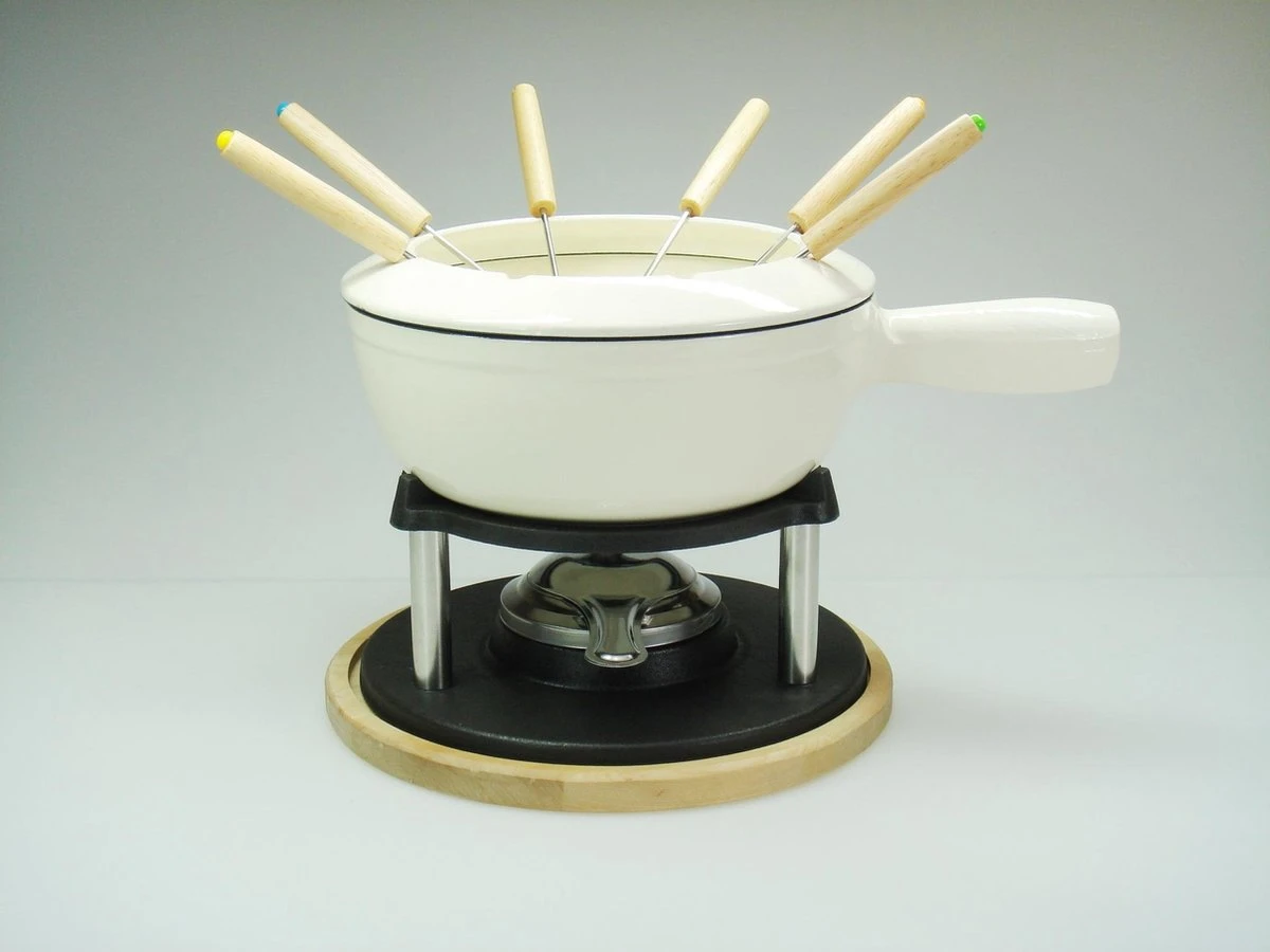Relance à Fondue Relance - Fonte - Ø 22 Cm. - Fondue Au Fromage, Fondue à La Viande, Fondue Bouillon, Fondue Au Chocolat 6 Relance à Fondue Relance - Fonte - Ø 22 Cm. - Fondue Au Fromage, Fondue à La Viande, Fondue Bouillon, Fondue Au Chocolat – Image 6
