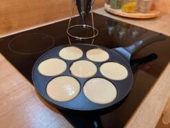MONOO Pancake Pan / Baghrir - 7 Marble Cup Revêtement Anti-adhésif - Ø 26,5 Cm - Pancake Pan - Crêpière -Cuisine Fournitures Magasin 1200x900 39