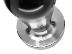 Expresso écarlate | Tamper "Elegant" Pour Barista; Avec Poignée Ergonomique En Aluminium Et Base En Acier Inoxydable De Précision; Pour Une Extraction Parfaite Avec Des Machines De Sérigraphie. Noir 51 Mm -Cuisine Fournitures Magasin 1200x900 52