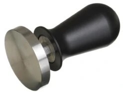 Expresso écarlate | Tamper "Perfetto" Pour Barista; Calibré à Une Pression De Contact De 35 Lb; Avec Manche En Aluminium Ou En Bois Fin Et Base En Acier Inoxydable De Précision. Noir 58,5 Mm -Cuisine Fournitures Magasin 1200x900 77