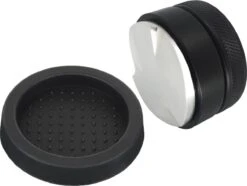 Expresso écarlate | Distributeur "Grande TRE" Pour Barista; Pour Une Extraction Parfaite Avec Des Machines De Sérigraphie; Des Tailles Différentes; à Toute épreuve. Zwart 58 Mm + Planche De Tige