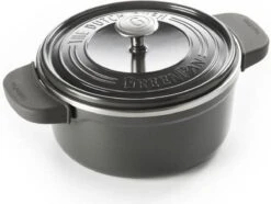 Ragoût 22cm - 3, 3L 2 Maniques 3,3 Litres - Casserole - Set De Casseroles - Va Au Lave-vaisselle - Qualité - Cuisinière à Gaz - Cuisine - Casseroles - Légères - Casseroles