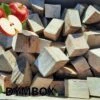 1,5 Kg De Morceaux De Pomme|Bois De Fumage Pour Le BBQ Kamado |Fumoir| 100% Pomme Non Traitée |Boîte Dym