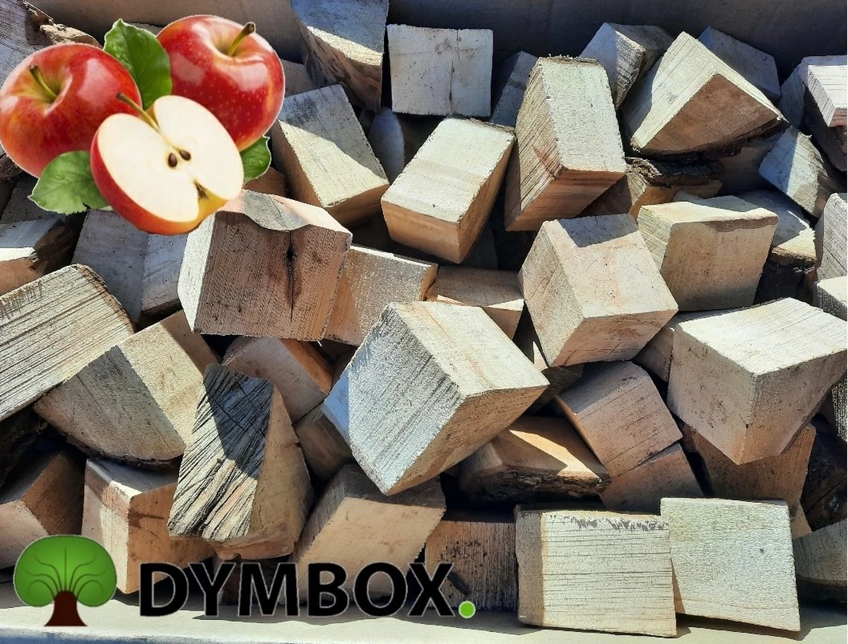 1,5 Kg De Morceaux De Pomme|Bois De Fumage Pour Le BBQ Kamado |Fumoir| 100% Pomme Non Traitée |Boîte Dym 1 1,5 Kg De Morceaux De Pomme|Bois De Fumage Pour Le BBQ Kamado |Fumoir| 100% Pomme Non Traitée |Boîte Dym