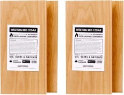 Smokin' Flavours | Planche à Fumer | Bois De Cèdre | 15 Cm I 4 Pièces | Bois De Fumage -Cuisine Fournitures Magasin 1200x912 5