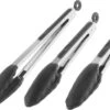 Doodadeals De Pinces à BBQ De Luxe Doodadeals ® - Pinces à Barbecue - Ensemble De Pinces à BBQ - Pinces à Viande - Pinces De Service - Pinces à BBQ En Acier Inoxydable - Set De 3 Pinces