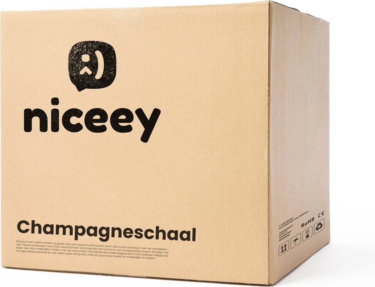 Bol à Champagne Niceey - Refroidisseur à Champagne - Seau à Glace - Seau à Champagne - Bol à Champagne - Acier Inoxydable 6 Bol à Champagne Niceey - Refroidisseur à Champagne - Seau à Glace - Seau à Champagne - Bol à Champagne - Acier Inoxydable – Image 6