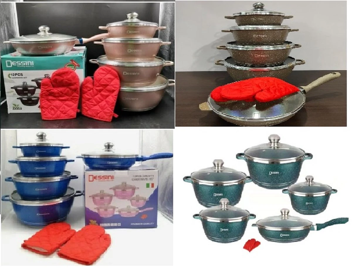 Lot De 5 Poêles En Granit Antiadhésives Avec Couvercles En Verre, Très Belles Et Pratiques Et Adaptées à Tous Les Appareils De Cuisson Modernes Il Peut être Utilisé Sur Tous Les Appareils De Cuisine Modernes 4 Lot De 5 Poêles En Granit Antiadhésives Avec Couvercles En Verre, Très Belles Et Pratiques Et Adaptées à Tous Les Appareils De Cuisson Modernes Il Peut être Utilisé Sur Tous Les Appareils De Cuisine Modernes – Image 4