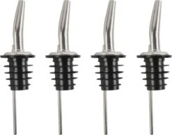 Veluw Boisson Verseur Pour Boissons - Becs Verseurs Professionnels - Bouchon Verseur En Acier Inoxydable à Débit Lent (4 Pièces)