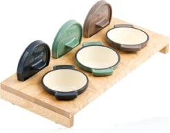 Mahlzeit Mini Cocotte Set Avec Support En Bois 3 X 250 Ml En Fonte Lot De 3 Casseroles De Service Casserole émaillée Petite Cocotte Casserole En Fonte 8 Mahlzeit Mini Cocotte Set Avec Support En Bois 3 X 250 Ml En Fonte Lot De 3 Casseroles De Service Casserole émaillée Petite Cocotte Casserole En Fonte -Cuisine Fournitures Magasin 1200x942