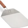 Relaxdays Pelle à Pizza Manche Bois - Pliable - Spatule à Pizza Inox - Four Pelle à Pizza