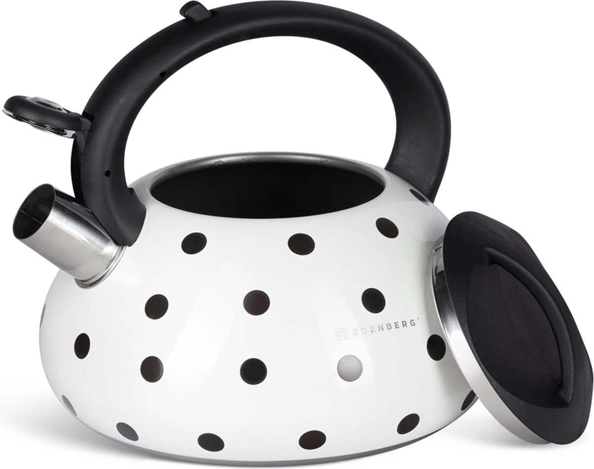 Edënbërg Classic Line - Bouilloire Sifflante En Acier Inoxydable - 3 L - Se Décolore à La Chaleur ! 5 Edënbërg Classic Line - Bouilloire Sifflante En Acier Inoxydable - 3 L - Se Décolore à La Chaleur ! – Image 5