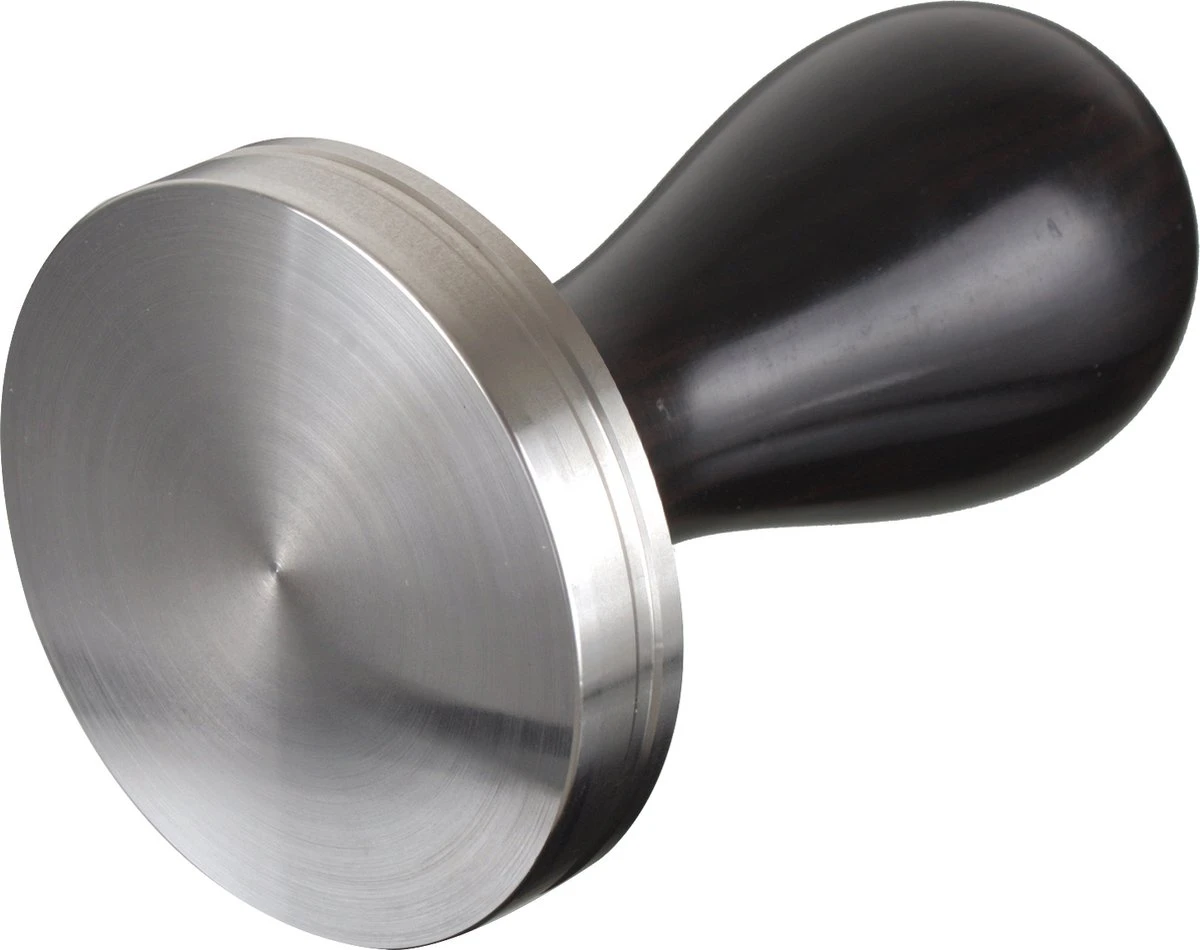 Expresso écarlate | Tamper "Classic" Pour Barista; Avec Poignée Ergonomique En Bois Précieux Et Base En Acier Inoxydable De Précision. Palissandre + Planche De Coffre 58 Mm 5 Expresso écarlate | Tamper "Classic" Pour Barista; Avec Poignée Ergonomique En Bois Précieux Et Base En Acier Inoxydable De Précision. Palissandre + Planche De Coffre 58 Mm – Image 5