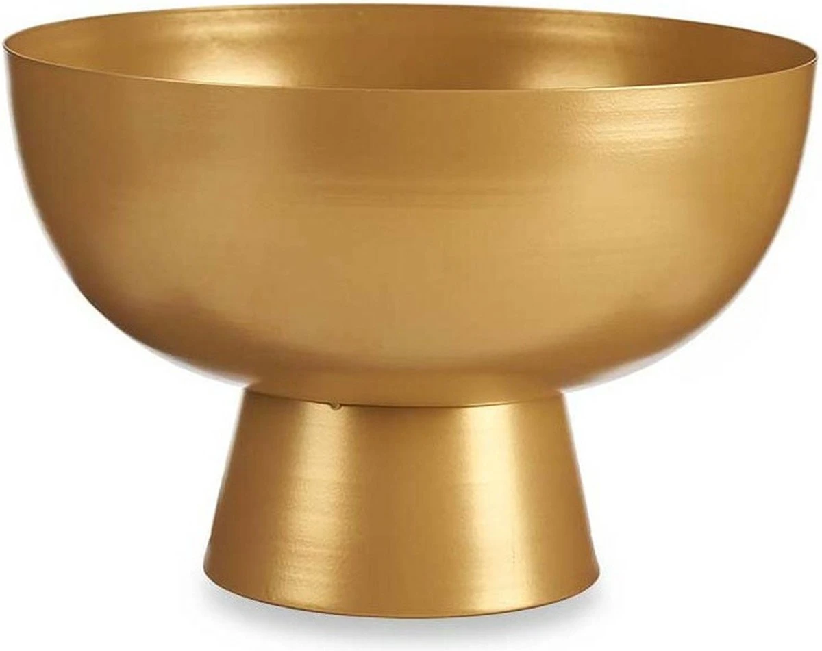 Arte R - Seau à Bière/seau à Glace - Centre De Table - Métal Doré - 35 X 23 Cm 2 Arte R - Seau à Bière/seau à Glace - Centre De Table - Métal Doré - 35 X 23 Cm – Image 2