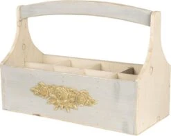 Casier à Vin 45*21*34 Cm Grijs Bois Rectangle Porte-bouteille Porte-bouteille -Cuisine Fournitures Magasin 1200x955 7