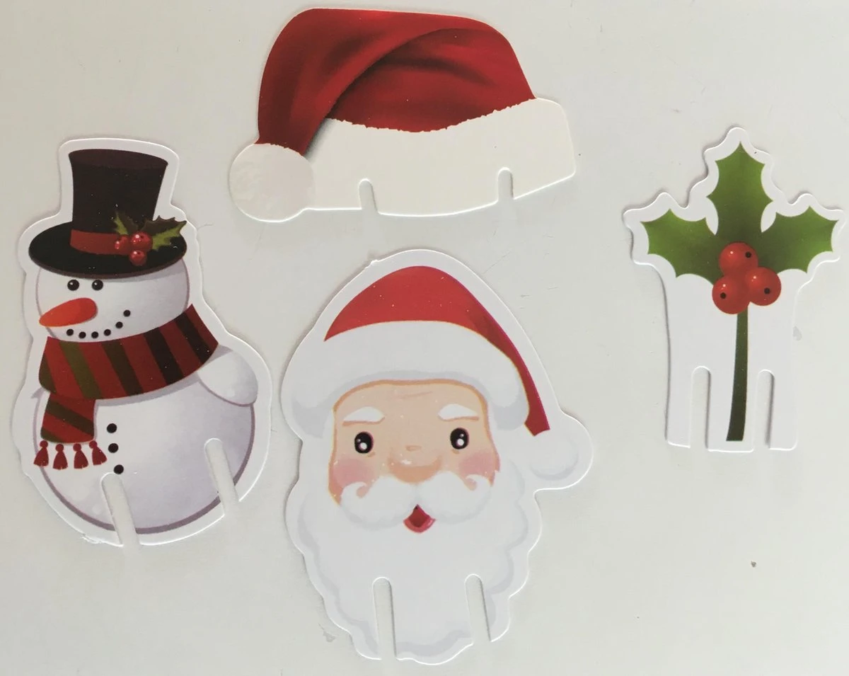 Noël - Décoration - Bonnet De Noel - Père Noël - Houx - Branche - Branche De Noël - Bonhomme De Neige - Glas à Vin - Verre - Fluut - Champagne - Décoration En Verre - 20 Pièces 1 Noël - Décoration - Bonnet De Noel - Père Noël - Houx - Branche - Branche De Noël - Bonhomme De Neige - Glas à Vin - Verre - Fluut - Champagne - Décoration En Verre - 20 Pièces