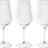 10x Verres à Vin à Vin Witte Ou Rouge 47 Cl / 470 Ml De Plastique Incassable - Verres à Vin Amateurs De Vins - Boire Du Vin