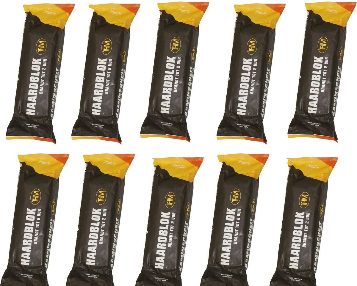 Cheminée Fire Block - Fire Block 10 Pièces - 2 Heures Par Bloc - Allume-feu Avec 2 Heures De Temps De Combustion 1 Cheminée Fire Block - Fire Block 10 Pièces - 2 Heures Par Bloc - Allume-feu Avec 2 Heures De Temps De Combustion