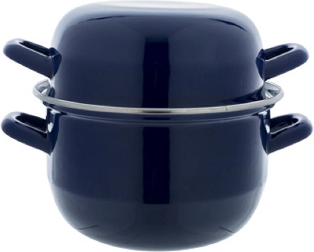 Moule Cosy & Trendy - Blauw - 1,2kg - 2,8l - 18cm - Inox And Yourkitchen E-cookbook 1 Moule Cosy & Trendy - Blauw - 1,2kg - 2,8l - 18cm - Inox And Yourkitchen E-cookbook