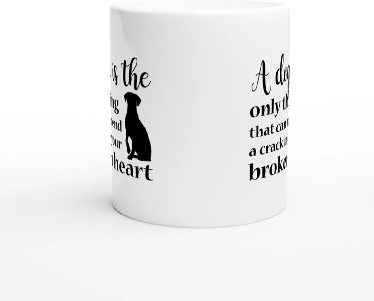 Un Chien Can Réparer Une Fissure Dans Votre Tasse En Céramique De Coeur Brisé, Belle Tasse Cadeau Pour Les Propriétaires De Chiens, Une Tasse Cadeau Pour Vos Proches, D015-177W, 11 Oz, 5 Un Chien Can Réparer Une Fissure Dans Votre Tasse En Céramique De Coeur Brisé, Belle Tasse Cadeau Pour Les Propriétaires De Chiens, Une Tasse Cadeau Pour Vos Proches, D015-177W, 11 Oz, – Image 5