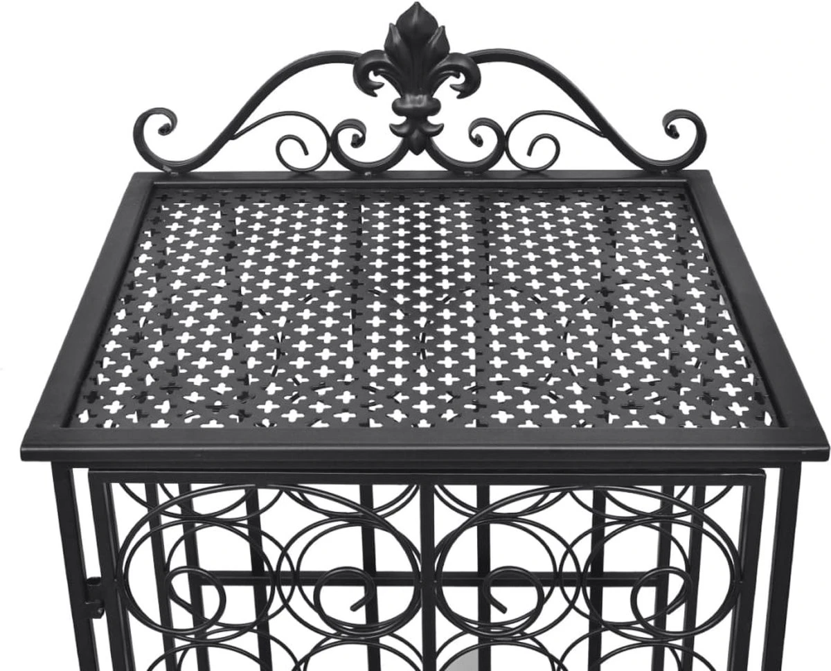 Prolenta Premium - Casier à Vin Pour 28 Bouteilles En Métal - Maison Et Jardin 5 Prolenta Premium - Casier à Vin Pour 28 Bouteilles En Métal - Maison Et Jardin – Image 5