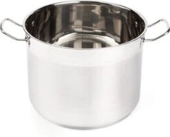 Marmite à Soupe En Acier Inoxydable Florina Gastro Grande 30 X 25,5 Cm - 15,5 Litres - Convient à Toutes Les Sources De Chaleur, Y Compris L'induction - Matériaux De Haute Qualité - Couvercle En Verre Inclus -Cuisine Fournitures Magasin 1200x971 2