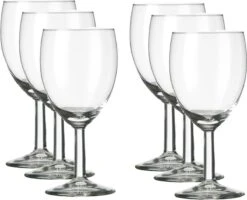 30x Verres à Vin De Luxe Pour Vin Blanc 240 Ml Gilde - 24 Cl - Verres à Vin Blanc - Boire Du Vin - Verres à Vin à Vin En Verre