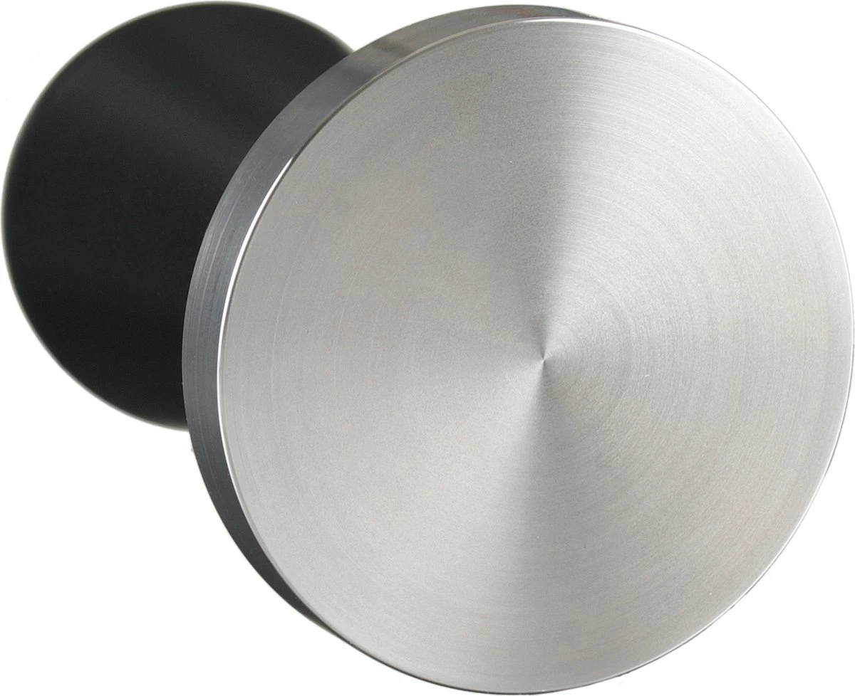 Expresso écarlate | Tamper "Perfetto" Pour Barista; Calibré à Une Pression De Contact De 35 Lb; Avec Manche En Aluminium Ou En Bois Fin Et Base En Acier Inoxydable De Précision. 3 Expresso écarlate | Tamper "Perfetto" Pour Barista; Calibré à Une Pression De Contact De 35 Lb; Avec Manche En Aluminium Ou En Bois Fin Et Base En Acier Inoxydable De Précision. – Image 3