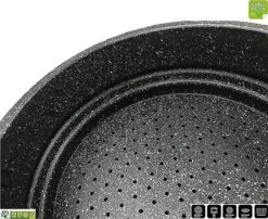 Royalty Line Couscous Pan - Cuiseur Vapeur - 9 Litres - Pour Tous Feux - Couscoussier Avec Poignées Froides - Aluminium - Cuiseur Vapeur Riz Et Légumes Avec Couvercle En Verres - Zwart -Cuisine Fournitures Magasin 1200x980 2