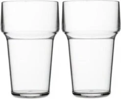 10x Verres à Bière Plastique 250 Ml - Bière Réutilisable - Verres De Camping / Pique-nique Incassables