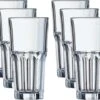 Arcoroc 18x Verres Verres "long Drinks" Drink 310 Ml - 31 Cl - Verres Long Drink - Verres Water/ Jus / Café / Thé - Verres Long Drink En Verre