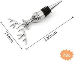 Bouchon De Bouteille De Tête De Cerf - Bouchon De Liège De Champagne De Noël Réutilisable - Gardien Pour Sceller Les Bouteilles Ouvertes. -Cuisine Fournitures Magasin 1200x986 5