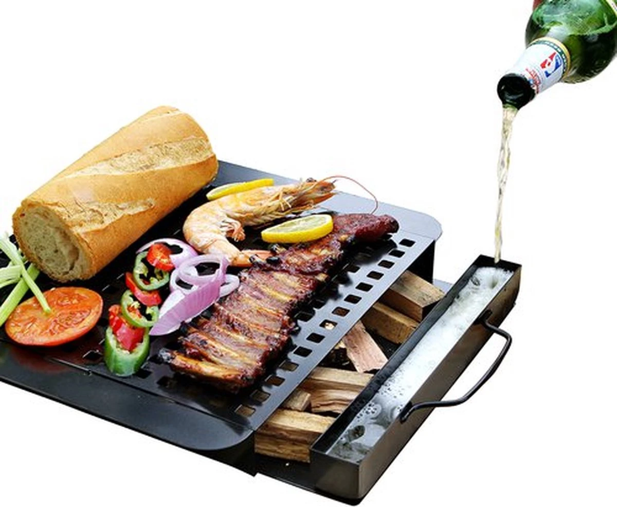 Plate-forme De Générateur De Fumée Avec Infuseur - Antiadhésif - Acier Au Carbone 2 Plate-forme De Générateur De Fumée Avec Infuseur - Antiadhésif - Acier Au Carbone – Image 2