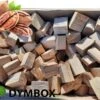 15 KG De Morceaux De Hickory|Bois De Fumage Pour Le BBQ Kamado |Fumoir| 100 % Hickory Non Traité |Boîte Dym
