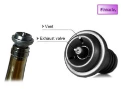 Finnacle - Stop Vin Sous Vide | Bouchon De Vin | Bouchon De Vin | Bouchon De Vin | Bouchons à Vin Sous Vide | 6 Pièces