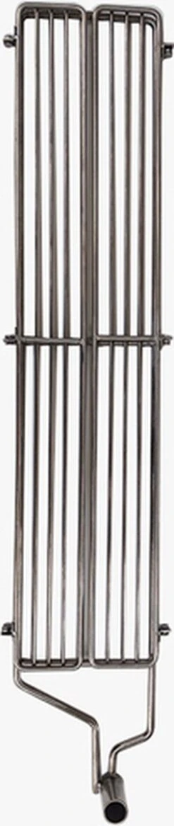 Grille De Grill Pliante En Acier Inoxydable Auspit 680 Mm X 330 Mm Avec Pince -Cuisine Fournitures Magasin 254x1200