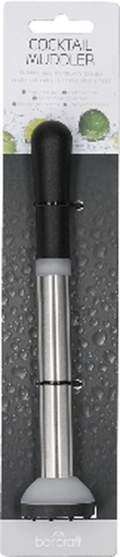 Barcraft Accessoires De Cocktail Accessoires Pilon 21 X 4 Cm Acier Inoxydable Argent -Cuisine Fournitures Magasin 260x1200