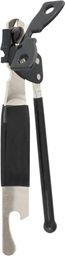 Fackelmann Ouvre-boîte Et Bouteille 15 Cm Argent/ Noir